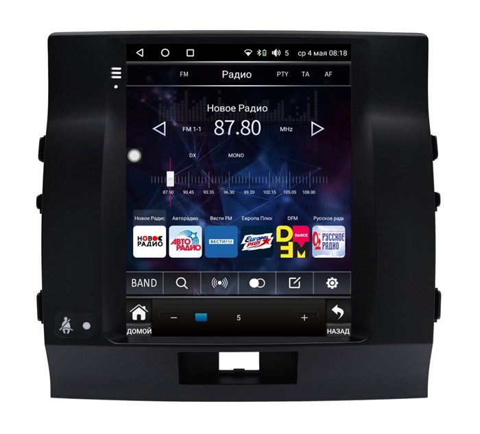 Штатная магнитола Wide Media KS2211R-4/32 для Toyota Land Cruiser 200 2007-2015 (левый руль) BNR на Android 10.0 - фото 390184