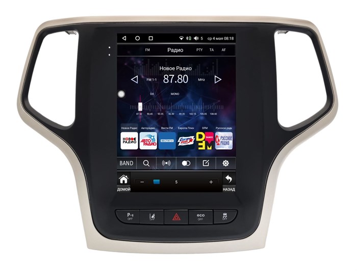 Штатная магнитола Wide Media KS0380R-4/32 для Jeep Grand Cherokee 2014 - 2017 на Android 10.0 - фото 390372