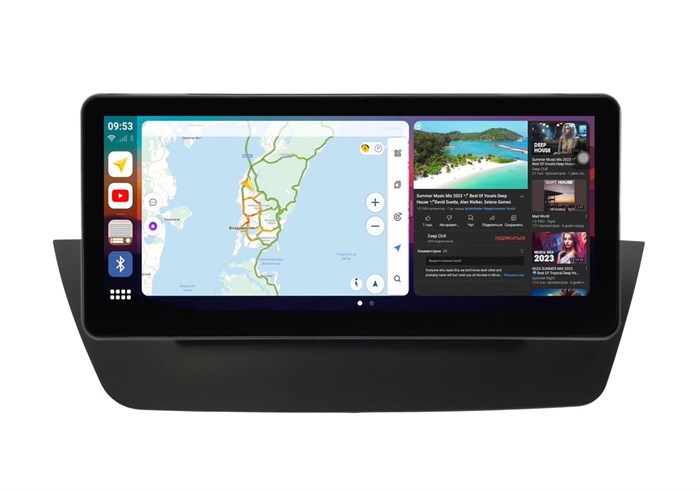 Штатная магнитола Wide Media MT01000QT-4/32 для BMW X1 (E84) 2009-2015 на Android 10.0 - фото 390558