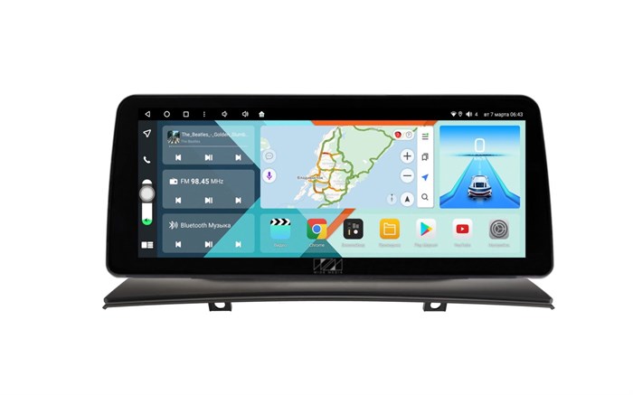 Штатная магнитола Wide Media KS1080QR-3/32 для BMW 1 (E81, E87) 2007 - 2011 на Android 10.0 - фото 390851