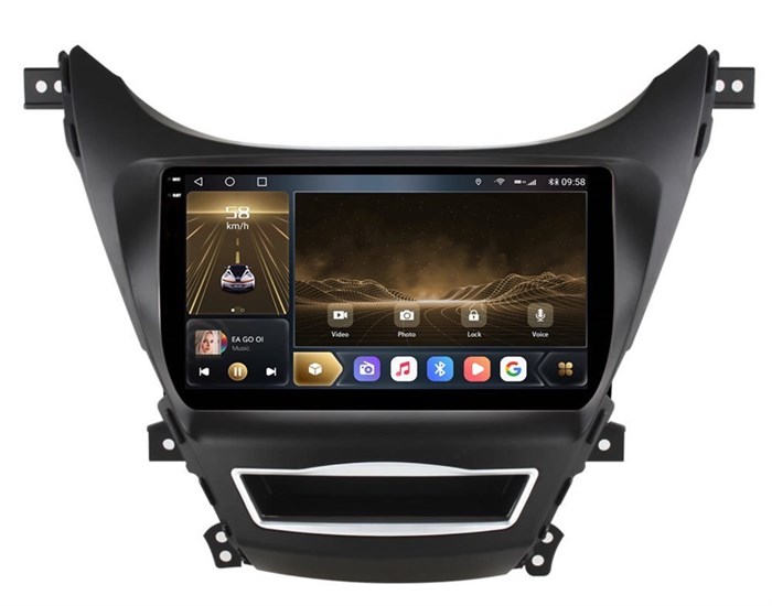 CarMedia OL-9706-N-2K (экран 2K) для Hyundai Elantra V (MD) 2014-2016 на Android 12.0 - фото 392085