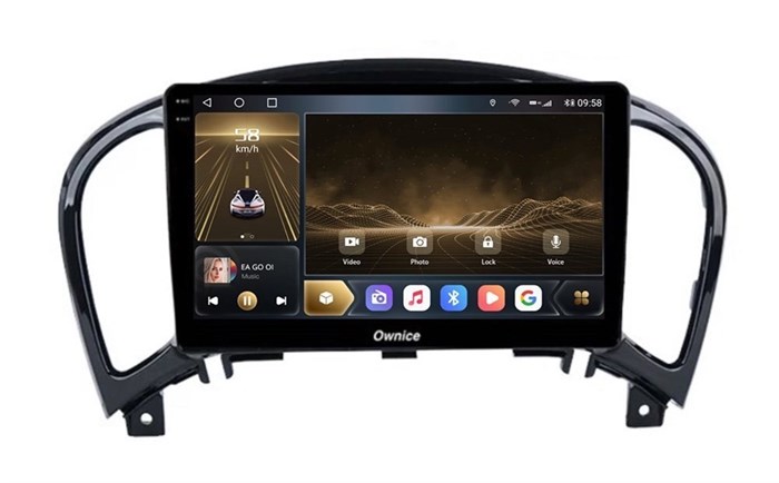 CarMedia OL-9672-P-2K (экран 2K) для NISSAN Juke 2010+ на Android 12.0 - фото 392442