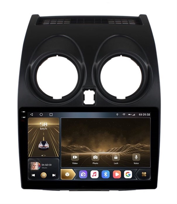 CarMedia OL-9662-N-2K (экран 2K) для Nissan Qashqai I 2007-2013 на Android 12.0 - фото 392483