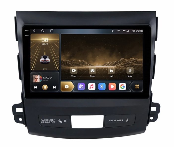 CarMedia OL-9636-N-2K (экран 2K) для Peugeot 4007 2007-2012 на Android 12.0 - фото 392523