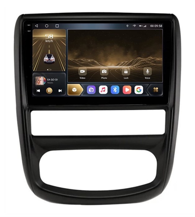 CarMedia OL-9995-P-2K (экран 2K) для Renault Duster 2010-2015 на Android 12.0 - фото 392564