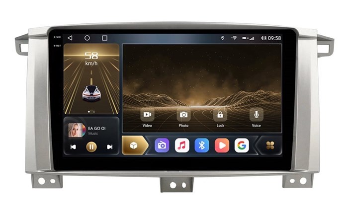 CarMedia OL-9681-N-2K (экран 2K) для Toyota Land Cruiser 105 2002-2007 на Android 12.0 - фото 392831