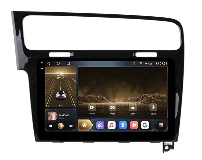 CarMedia OL-1907-N-2K (экран 2K) для Volkswagen GOLF 7 2013-2019 на Android 12.0 - фото 392935