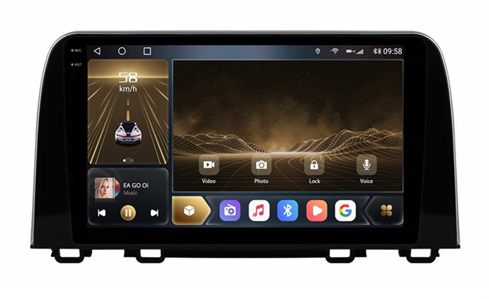 Автомагнитола CarMedia OL-9651-N-2K (экран 2K) для Honda CR-V 2017-2024 на Android 12.0 - фото 393294