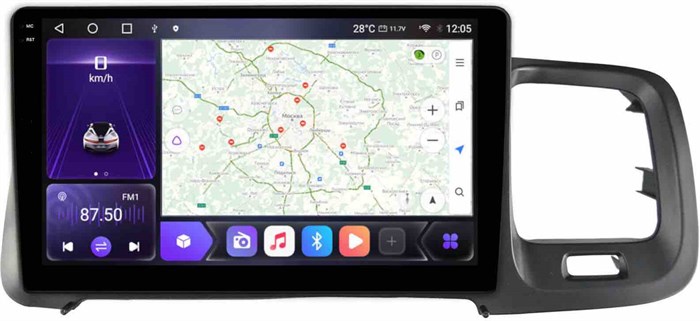 CarMedia SF-9002-P-2K (экран 2K) для Volvo S60/V60 2010-2018 на Android 12.0 - фото 393962
