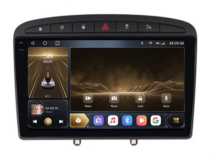 CarMedia OL-9961-Q-2K (экран 2K) для Peugeot 308 I 2007-2015, 408 2012-2017 на Android 12.0 - фото 395186
