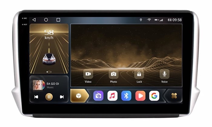 CarMedia OL-1964-Q-2K (экран 2K) для Peugeot 2008, 208 2012-2019 на Android 12.0 - фото 395573