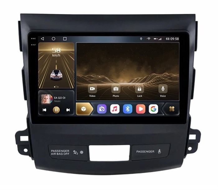 CarMedia OL-9636-Q-2K (экран 2K) для Peugeot 4007 2007-2012 на Android 12.0 - фото 395864