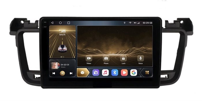 CarMedia OL-9142-Q-2K (экран 2K) для Peugeot 508 I 2012-2018 на Android 12.0 - фото 395877