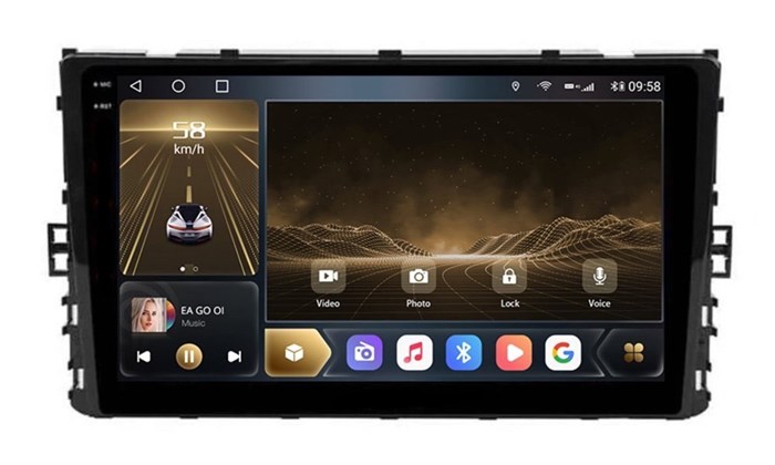 CarMedia OL-9925-Q-2K (экран 2K) для Volkswagen Universal 2017+ на Android 12.0 - фото 395946