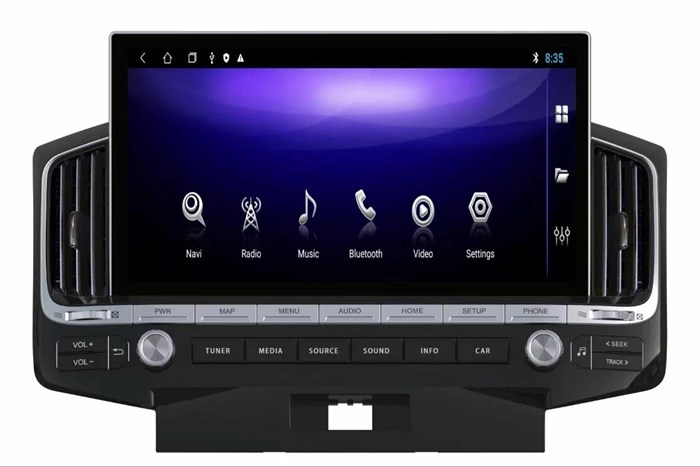 CarMedia KP-T1202 для Toyota Land Cruiser 200 2015-2021 low на Android 10.0 - фото 396173