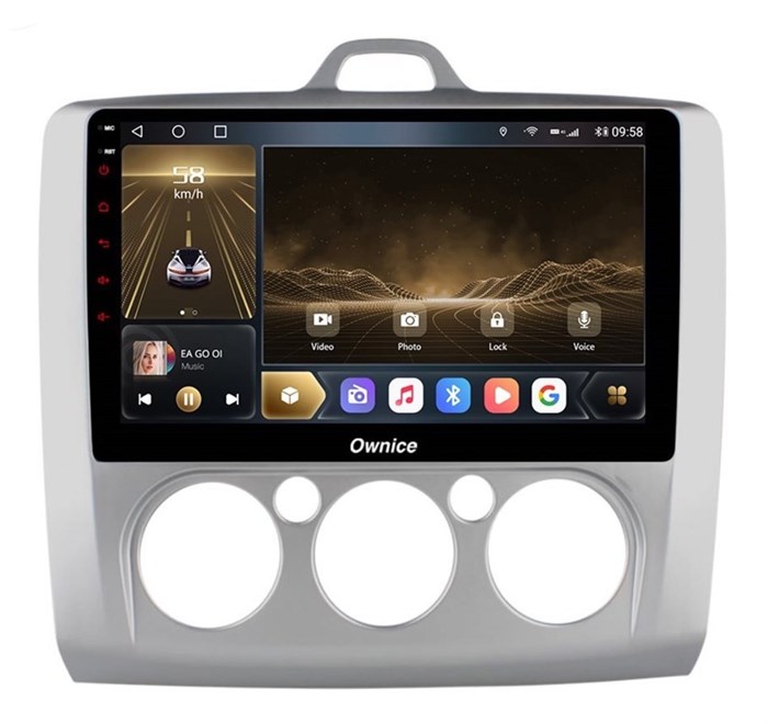 CarMedia OL-9201-A-U для Ford Focus II 2005-2011 с климат-контролем на Android 12.0 - фото 396269