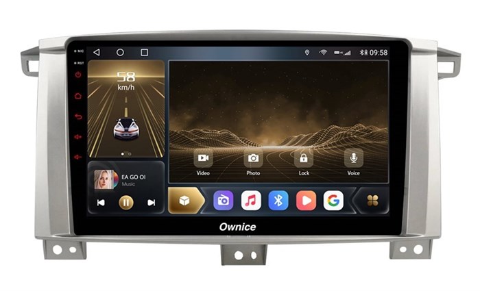 CarMedia OL-9681-U для Toyota Land Cruiser 105 2002-2007 на Android 12.0 - фото 396787