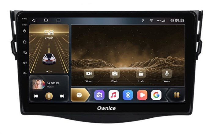 CarMedia OL-9688-U для TOYOTA RAV4 (XA30) 2006-2012 на Android 12.0 - фото 396795
