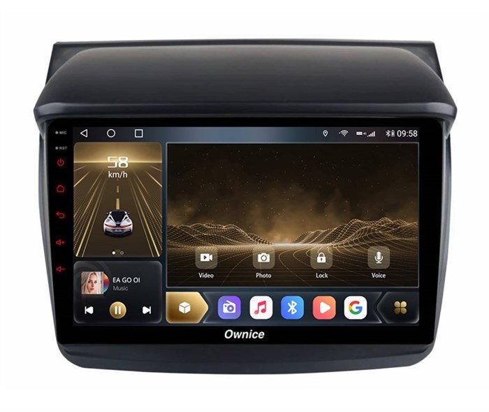 Автомагнитола CarMedia OL-9635-U для Mitsubishi Pajero Sport II, L200 IV 2006-2015 на Android 12.0 - фото 396896