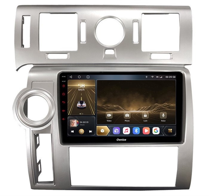 Головное устройство CarMedia OL-9299-U для Hummer H2 2007-2009 на Android 12.0 - фото 397027