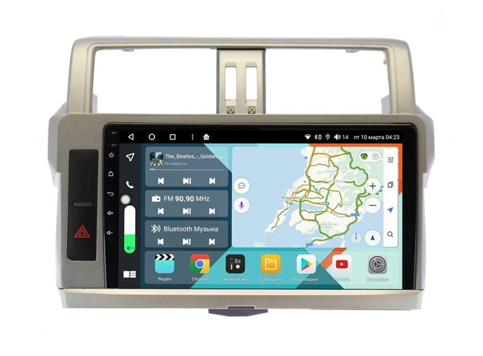Wide Media KS1007QR-3/32 для Toyota Land Cruiser Prado 150 2013-2017 (для авто без камеры) на Android 10.0 - фото 397641