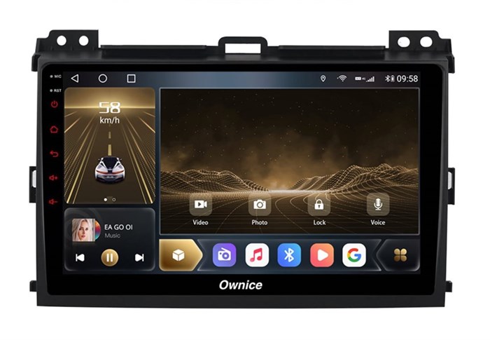 CarMedia OL-9696-Q для Toyota LC Prado 120 2002-2009 на Android 10.0 - фото 397722