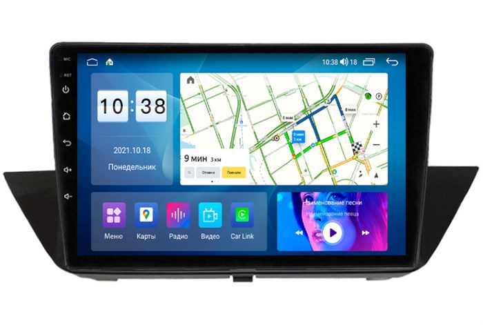 Parafar для BMW X1 (E84) 2009-2015 на Android 12.0 (PF386XHD) - фото 397780