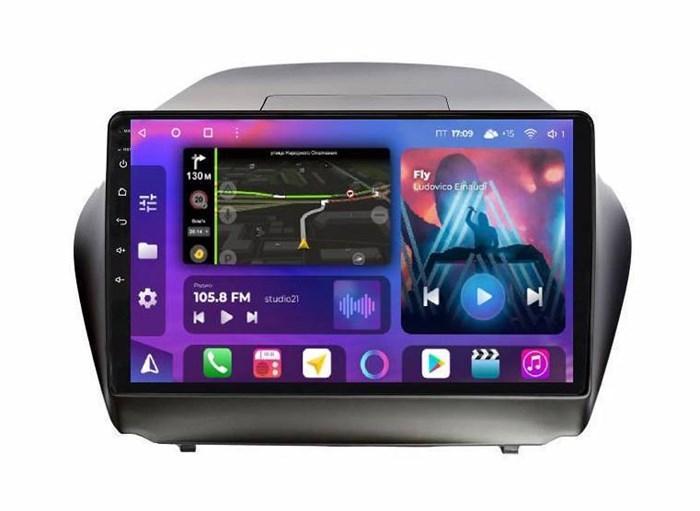 Магнитола Farcar XL361M (S500 PLUS) (6/128ГБ) для Hyundai ix35, Tucson II 2011-2015 на Android 12.0 - фото 397893
