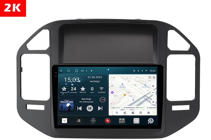 Штатная магнитола Redpower 2K 75031 Hi-Fi для Mitsubishi Pajero 3-поколение V60 1999-2002 на Android 10.0 - фото 400160