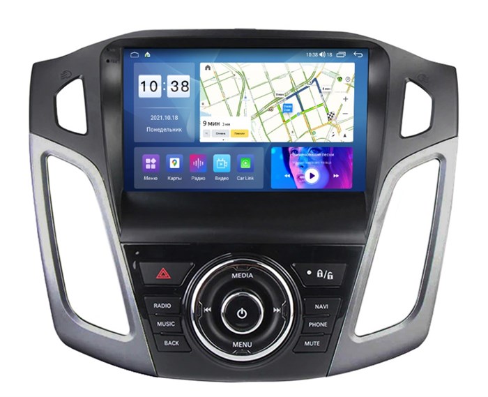 Автомагнитола Parafar для Ford Focus III 2011-2018 на Android 11.0 (PF155LUX1UHD) - фото 400410
