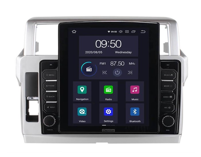 CarMedia OL-1614-D TESLA для TOYOTA Land Cruiser Prado 150 2013-2017 на Android 10.0 - фото 401408