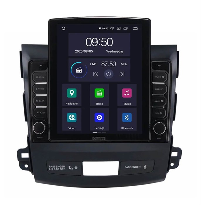 CarMedia OL-9636-D TESLA для Mitsubishi Outlander II (XL) 2006-2012 на Android 10.0 - фото 401514
