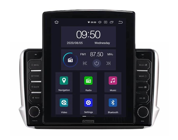 CarMedia OL-1964-D ТESLA для Peugeot 2008, 208 2012-2019 на Android 10.0 - фото 402013