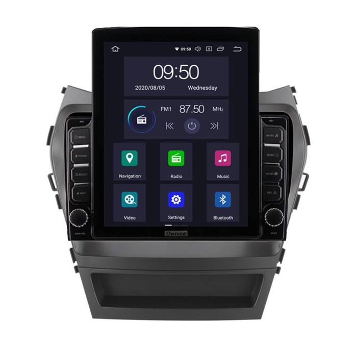 CarMedia OL-9703-D ТESLA для Hyundai Santa Fe III 2012-2019 на Android 10.0 - фото 402109