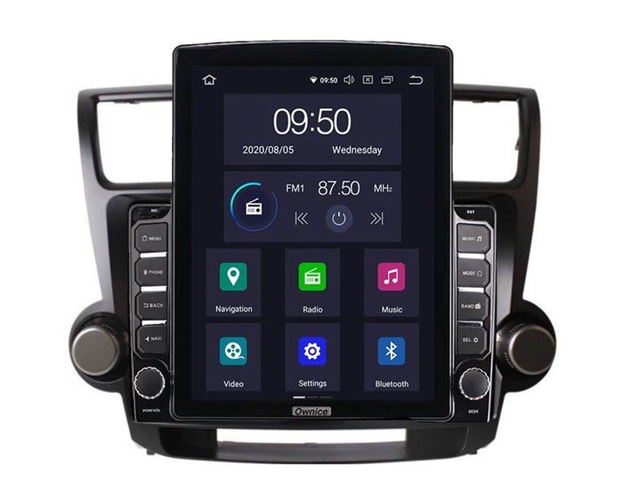 CarMedia OL-1431-1-D TESLA для Toyota Highlander (U40) 2007-2013 на Android 10.0 - фото 402212