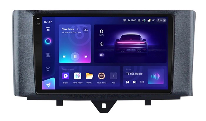 Штатная магнитола Teyes CC3 2K 4/64 ГБ для Mercedes Smart Fortwo 2012-2015 на Android 10.0 - фото 403059