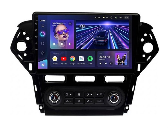 Штатная магнитола Teyes CC3 4/32 ГБ для Ford Mondeo IV 2007-2010 на Android 10.0 - фото 403479