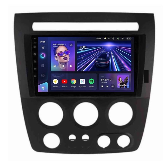 Штатная магнитола Teyes CC3L 4/32 ГБ для Hummer H3 2005-2013 на Android 10.0 - фото 403539