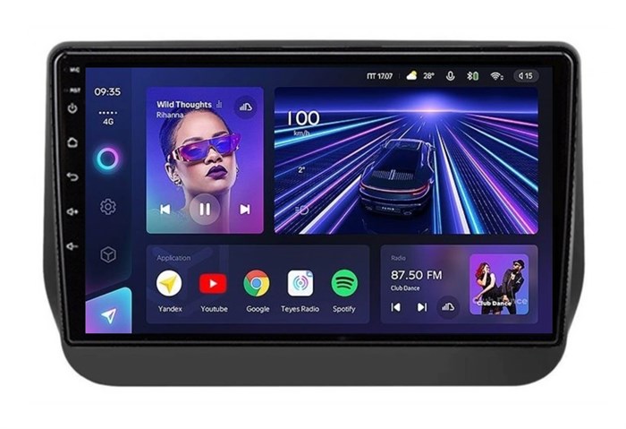 Штатная магнитола Teyes CC3 4/32 ГБ для Hyundai H1 2017+ на Android 10.0 - фото 403556