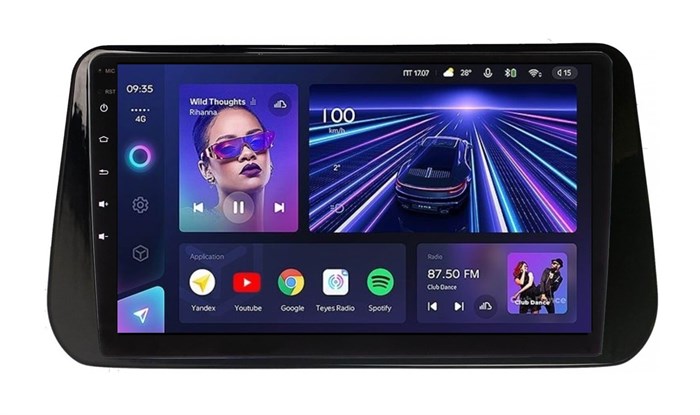 Штатная магнитола Teyes CC3L 4/32 ГБ для Hyundai Santa Fe IV 2020-2023 на Android 10.0 - фото 403581