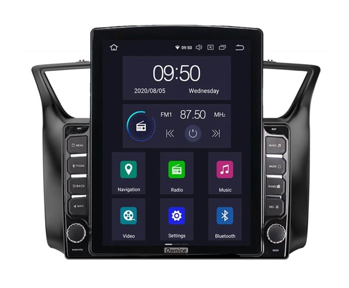 CarMedia SF-1666-D TESLA для Nissan Sentra VII (B17) 2014-2017, Tiida II 2015-2017 на Android 10.0 - фото 403916