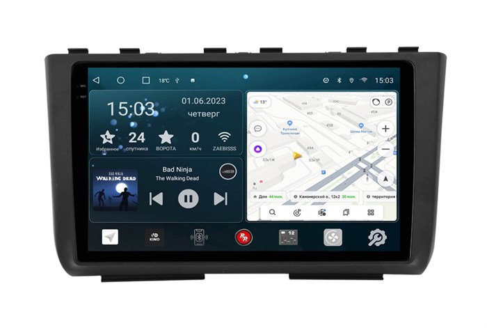 Штатная магнитола Redpower Slim 2K 71125 для Hyundai Creta 2021-2024 на Android 10.0 - фото 404101