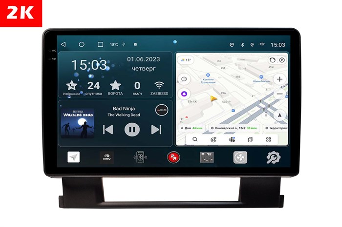 Штатная магнитола Redpower Slim 2K 71349 для Opel Astra J (2009-2018) на Android 10.0 - фото 404464
