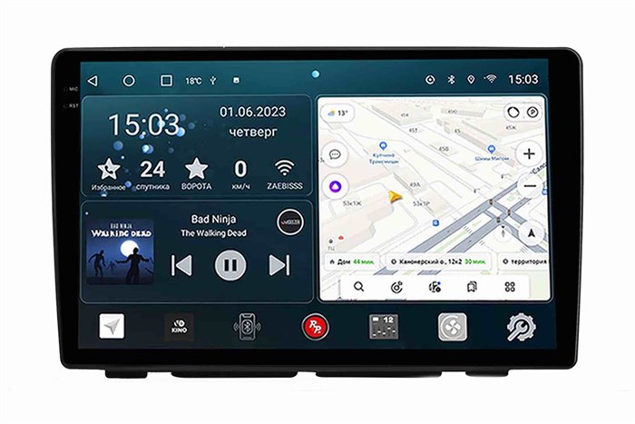 Штатная магнитола Redpower Slim 2K 71021R для Chevrolet Tahoe III 2006-2014 на Android 10.0 - фото 404822
