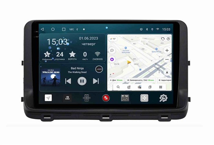 Штатная магнитола Redpower Slim 2K 71339 для KIA Ceed 3-поколение, рестайлинг 2020+ на Android 10.0 - фото 404840