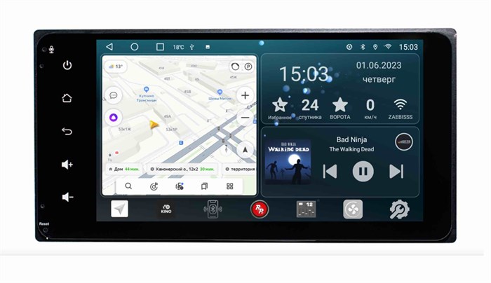 Универсальная магнитола Redpower 71071 для Toyota на Android 10.0 - фото 404878