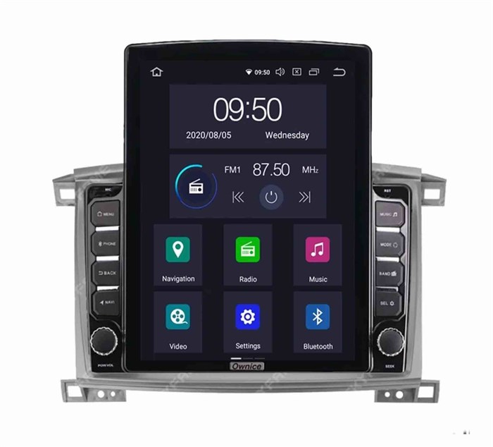 CarMedia SF-1698-2-D TESLA для Toyota Land Cruiser 100 2002-2007 на Android 10.0 - фото 405446