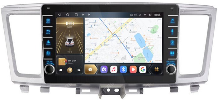 CarMedia EW-9201-2-Q (с кнопками) для Infiniti QX60 2014-2021 (кожаный верх) на Android 10.0 - фото 406757