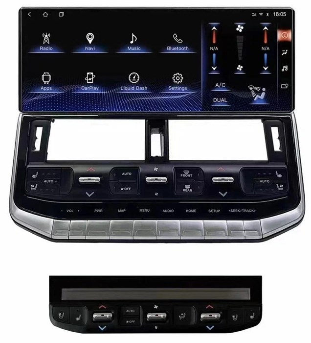 Radiola 6/128 ГБ RDL-LC300 AC для Toyota LC 300 2021+ на Android 12.0 - фото 411391