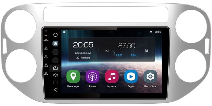 Магнитола FarCar S200 для Volkswagen Golf Plus 2004-2014 на Android 8.0 (V489R-DSP) - фото 412970